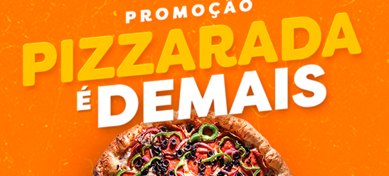 Banner Site Demais - Promoção - Pizza