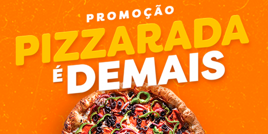 Banner Site Demais - Promoção - Pizza